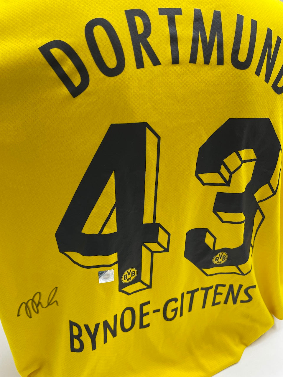 Borussia Dortmund Trikot Jamie Gittens signiert BVB Autogramm Puma 4XL