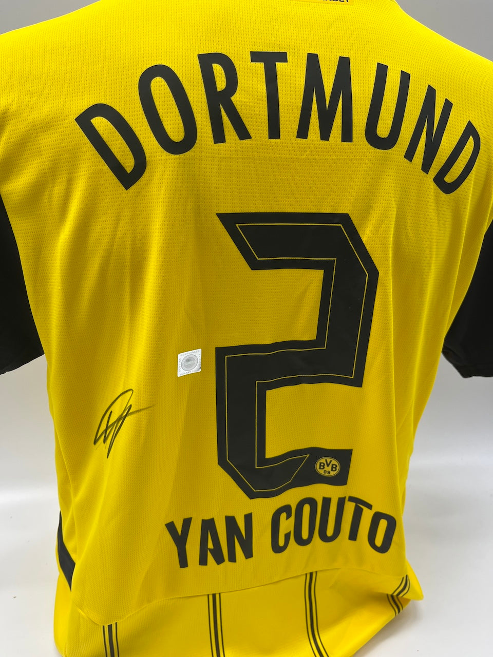 Borussia Dortmund Trikot Yan Couto signiert BVB Puma L