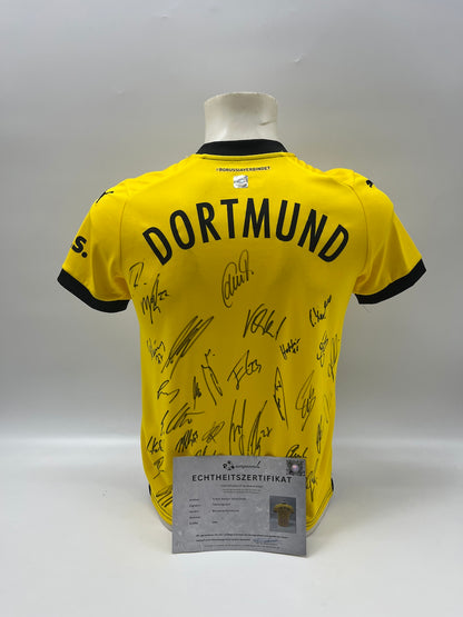 BVB Trikot 2023/2024 Teamsigniert Borussia Dortmund COA Puma 164