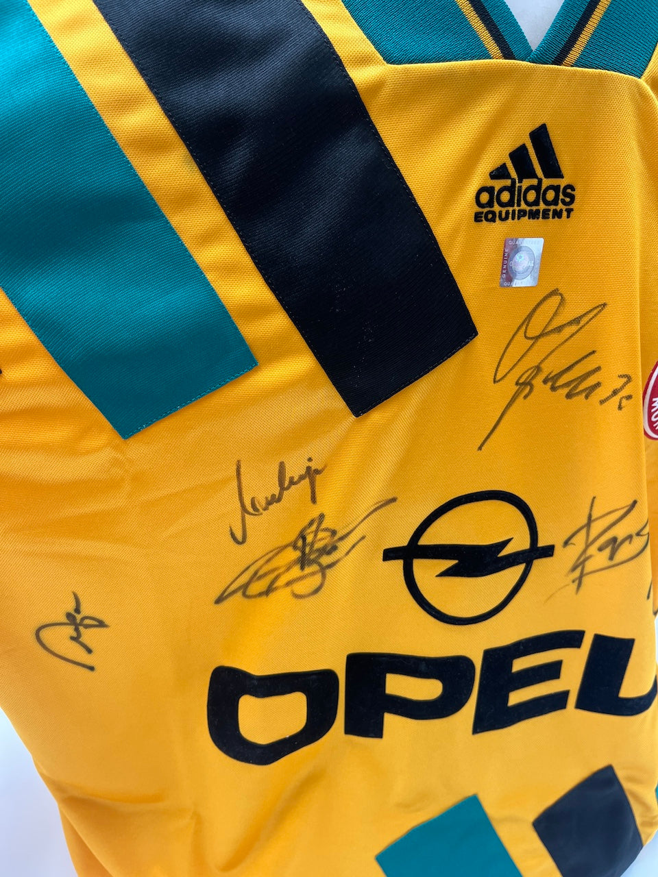 Bayern München Trikot 1993/1994/1995 Teamsigniert Autogramm Adidas COA XL