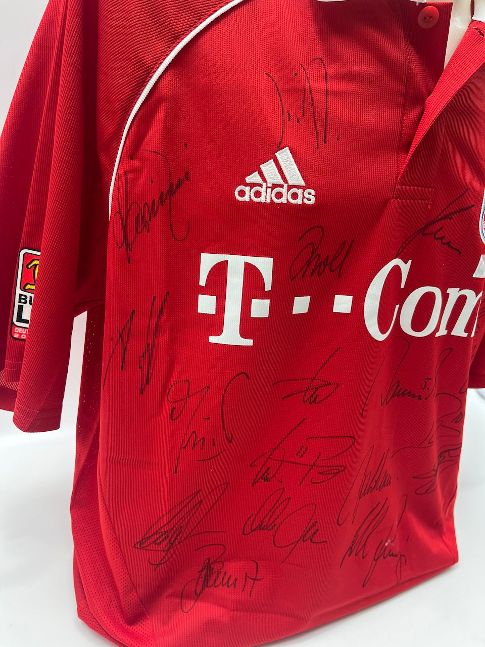 Bayern München Trikot 2005/2006 Teamsigniert Autogramm COA Adidas XL