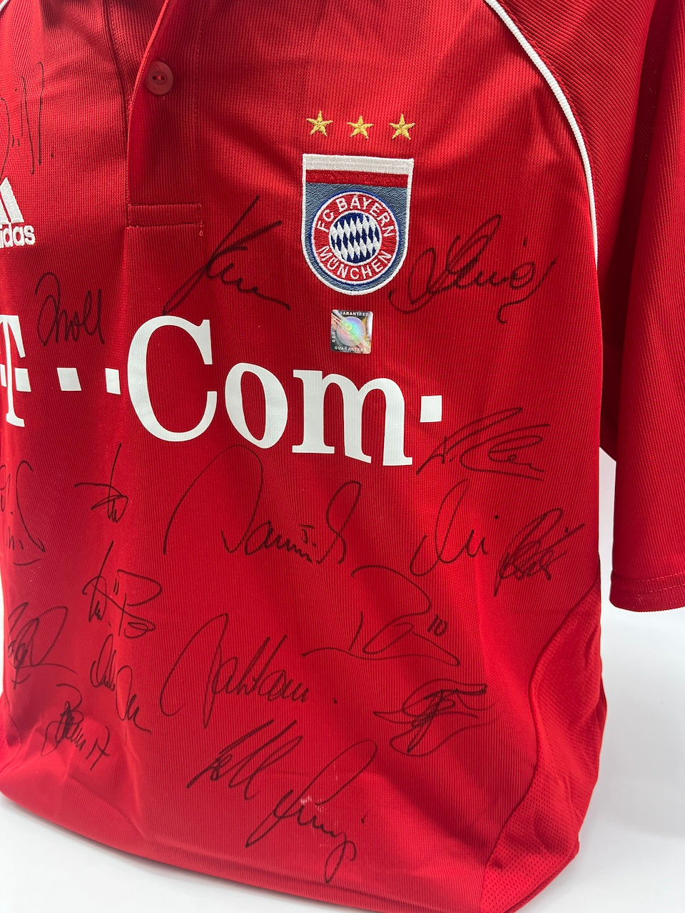 Bayern München Trikot 2005/2006 Teamsigniert Autogramm COA Adidas XL