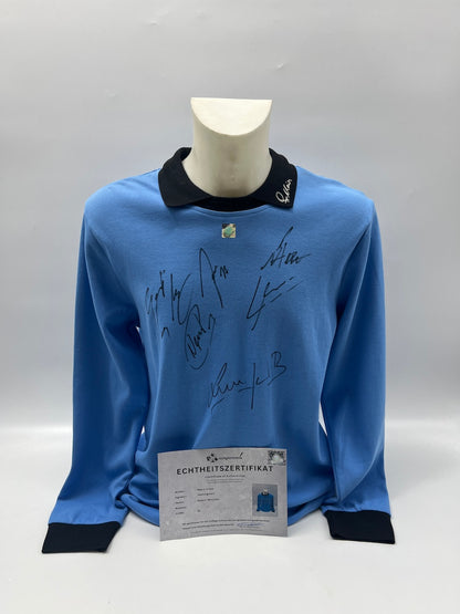 Bayern München Repro Trikot Teamsigniert FCB Adidas XL