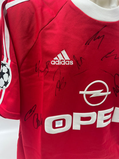 Bayern München Trikot 2000/2001 Teamsigniert Autogramm CL Adidas XL