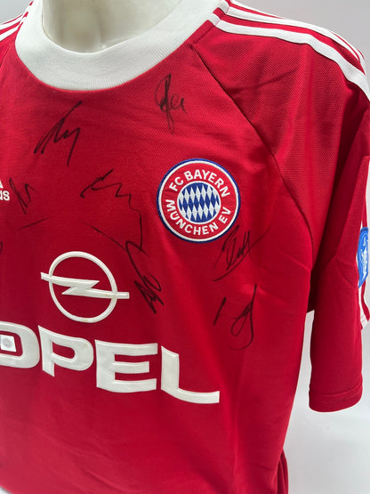 Bayern München Trikot 2000/2001 Teamsigniert Autogramm CL Adidas XL
