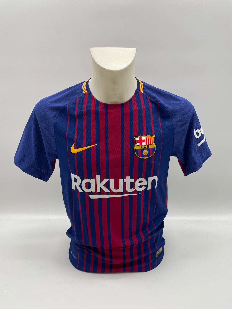 FC Barcelona Trikot Andres Iniesta signiert Autogramm Nike COA S