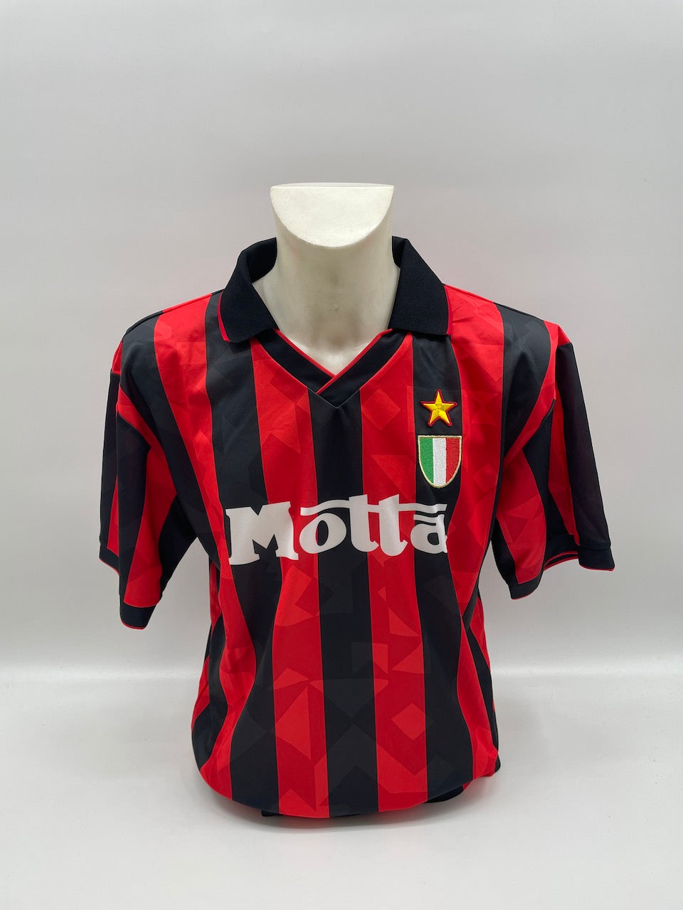 AC Mailand Repro Trikot 1994 Franco Baresi signiert Italien Milan Autogramm M