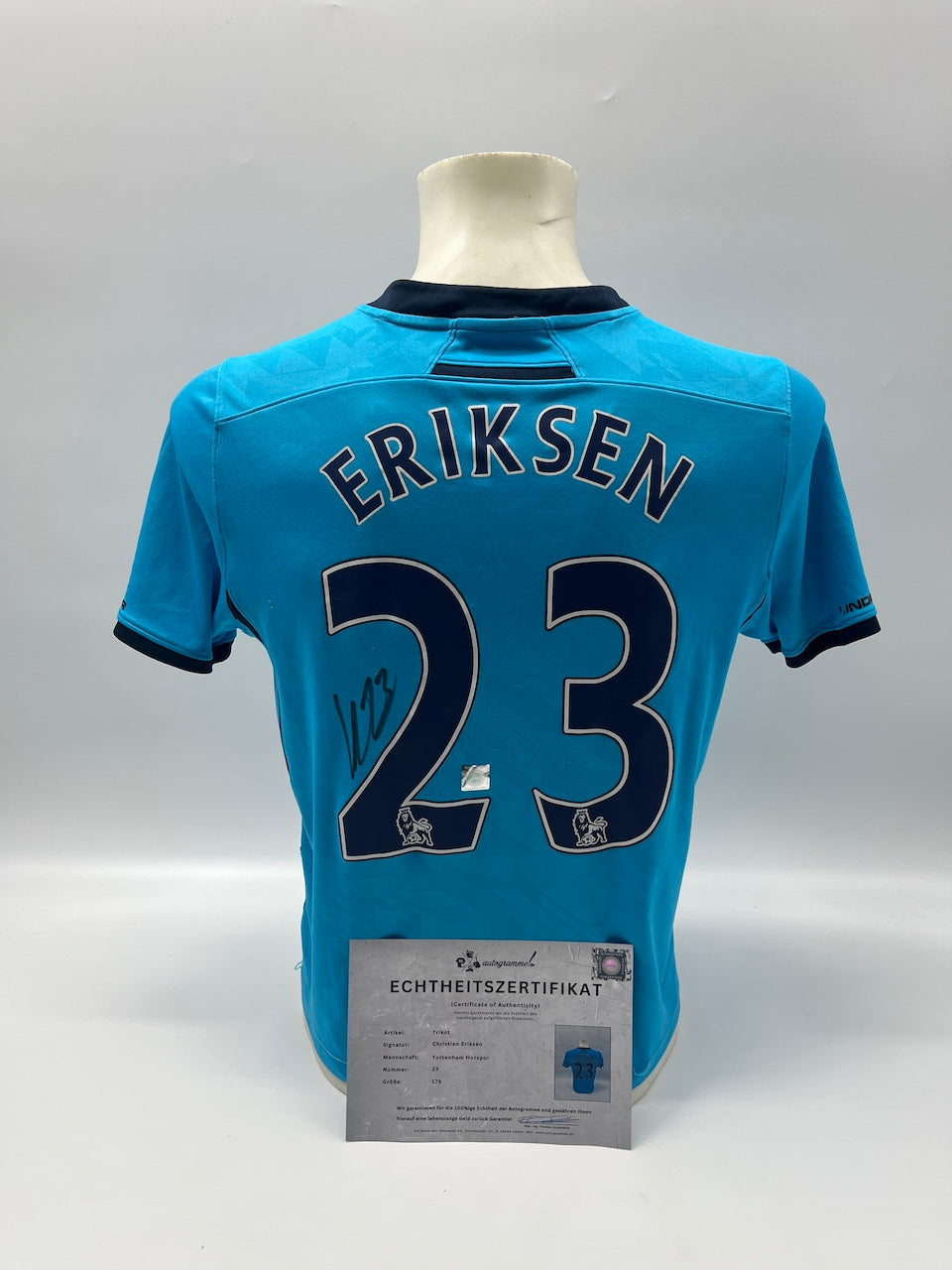 Tottenham Hotspur Trikot Christian Eriksen signiert Autogramm 176