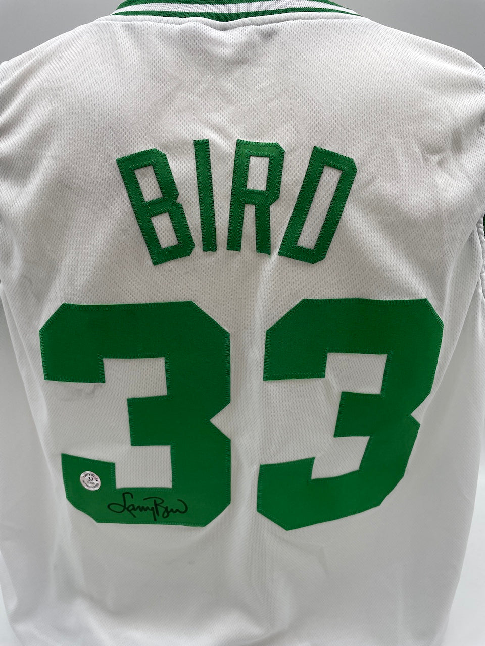 Boston Celtics Jersey Larry Bird signiert NBA Basketball COA XL