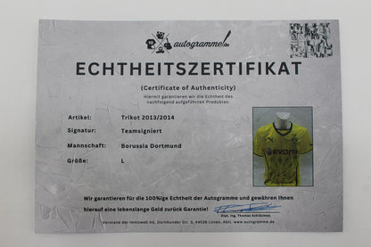 BVB Trikot 2013/2014 Teamsigniert Borussia Dortmund Puma Neu L