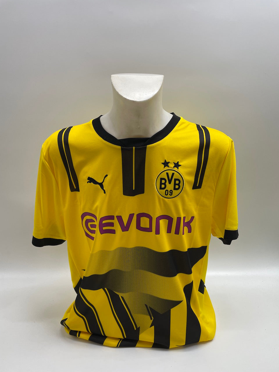 Borussia Dortmund Trikot Ramy Bensebaini signiert BVB Autogramm Puma XL