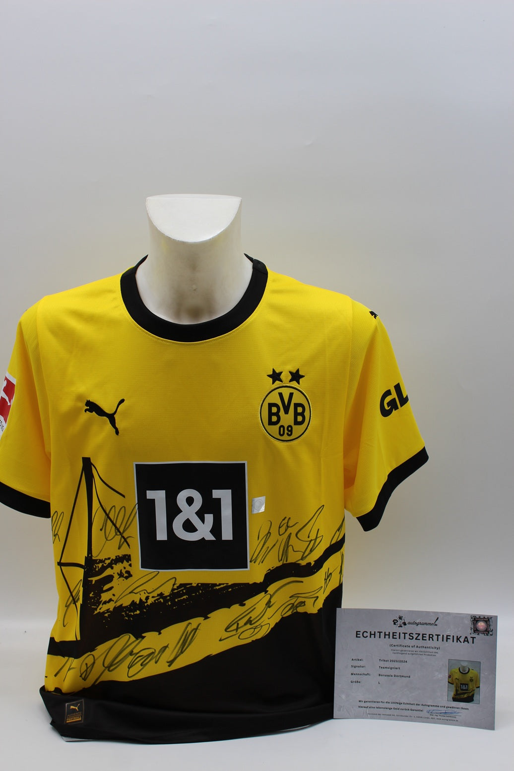 Signed Borussia Dortmund jerseys – Autogramme.de