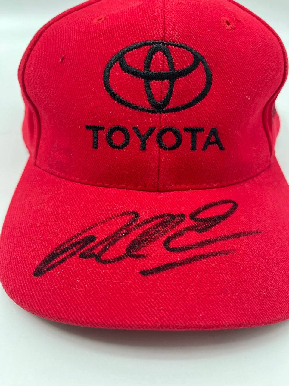 Toyota Cap signiert von Ralf Schumacher Autogramm COA