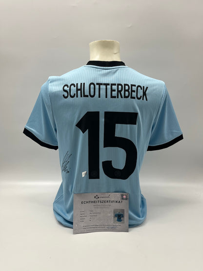 DFB Trikot Nico Schlotterbeck signiert Autogramm Adidas COA neu M