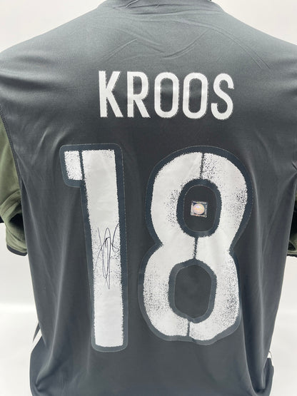 DFB Trikot Toni Kroos signiert Autogramm Adidas COA XL