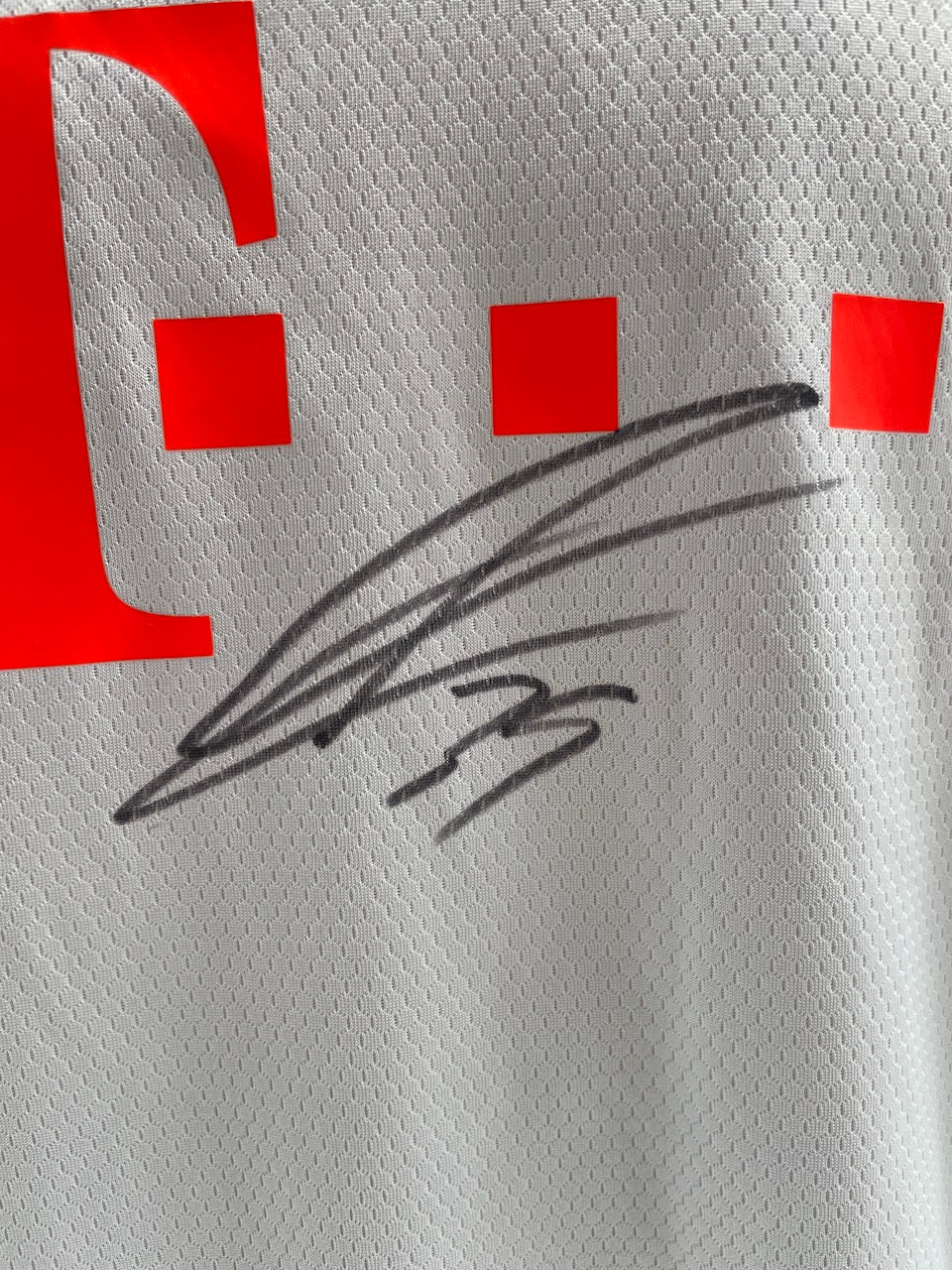 Bayern München Frauenshirt Mathys Tel signiert Adidas COA Autogramm 2XL