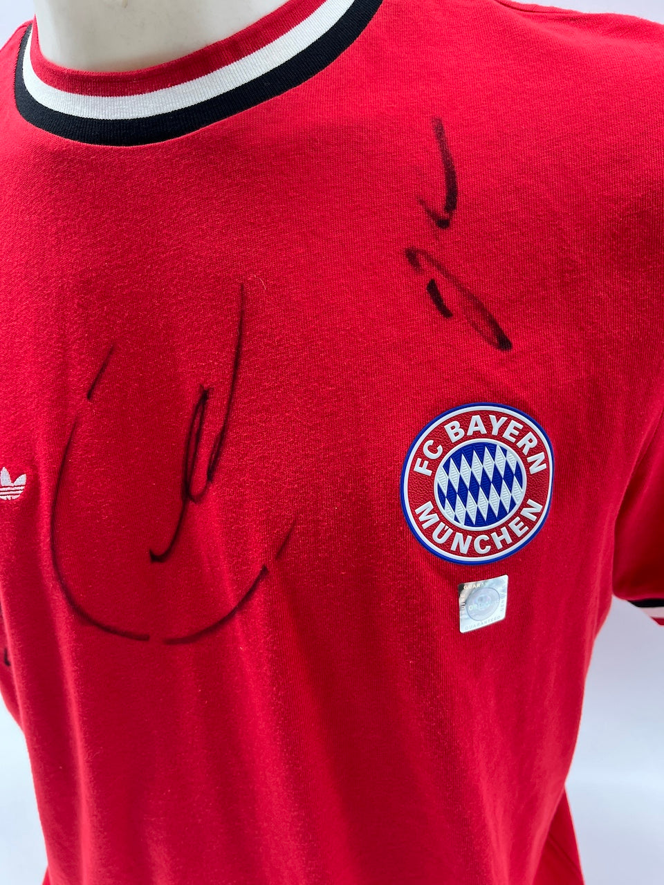 Bayern München T-Shirt Robben, Müller, Kimmich signiert Autogramm FCB M