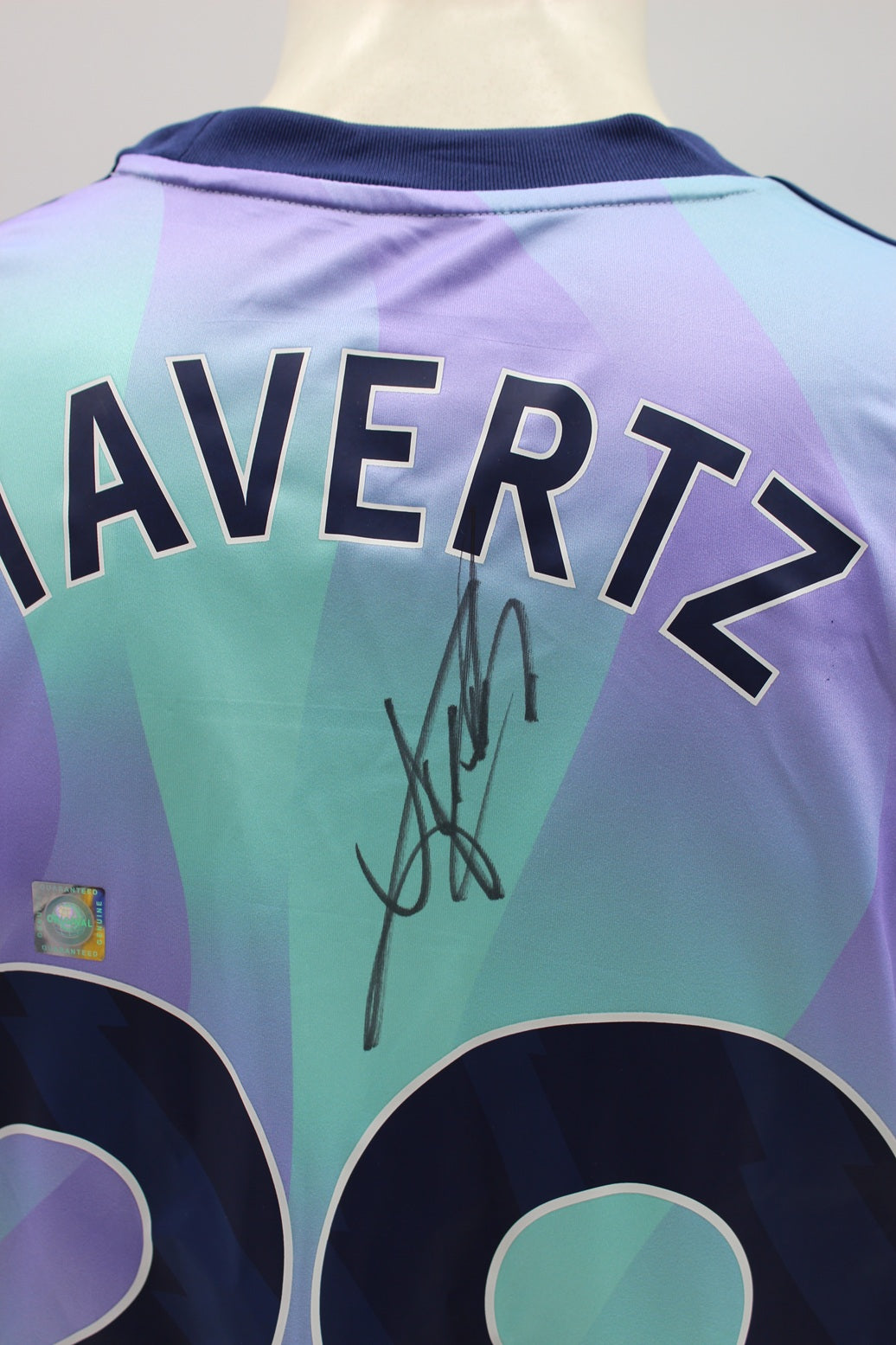 FC Arsenal 2024/2025 Trikot Kai Havertz signiert Autogramme Adidas COA L