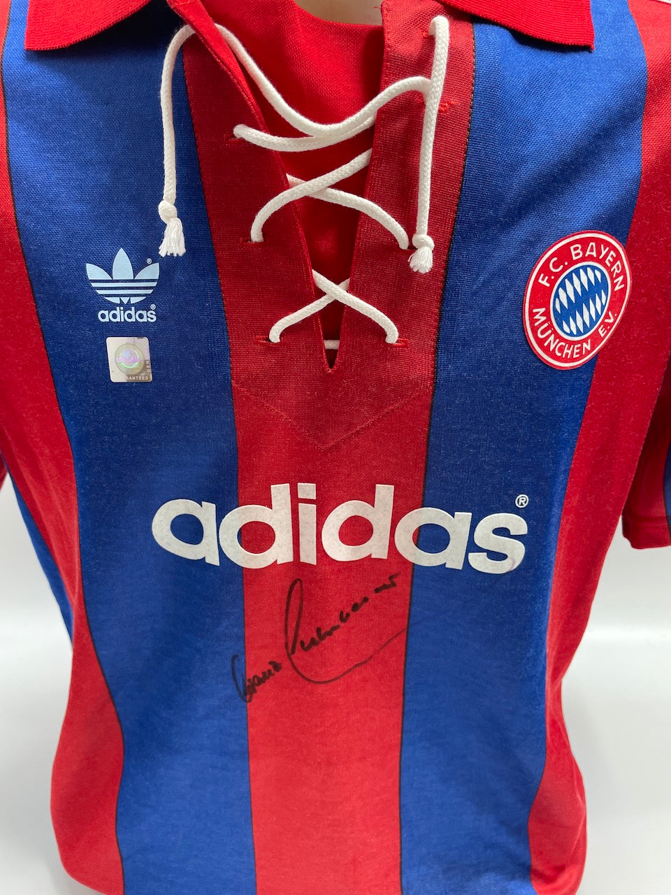 Bayern Repro Trikot Franz Beckenbauer signiert München Neu Kaiser XL