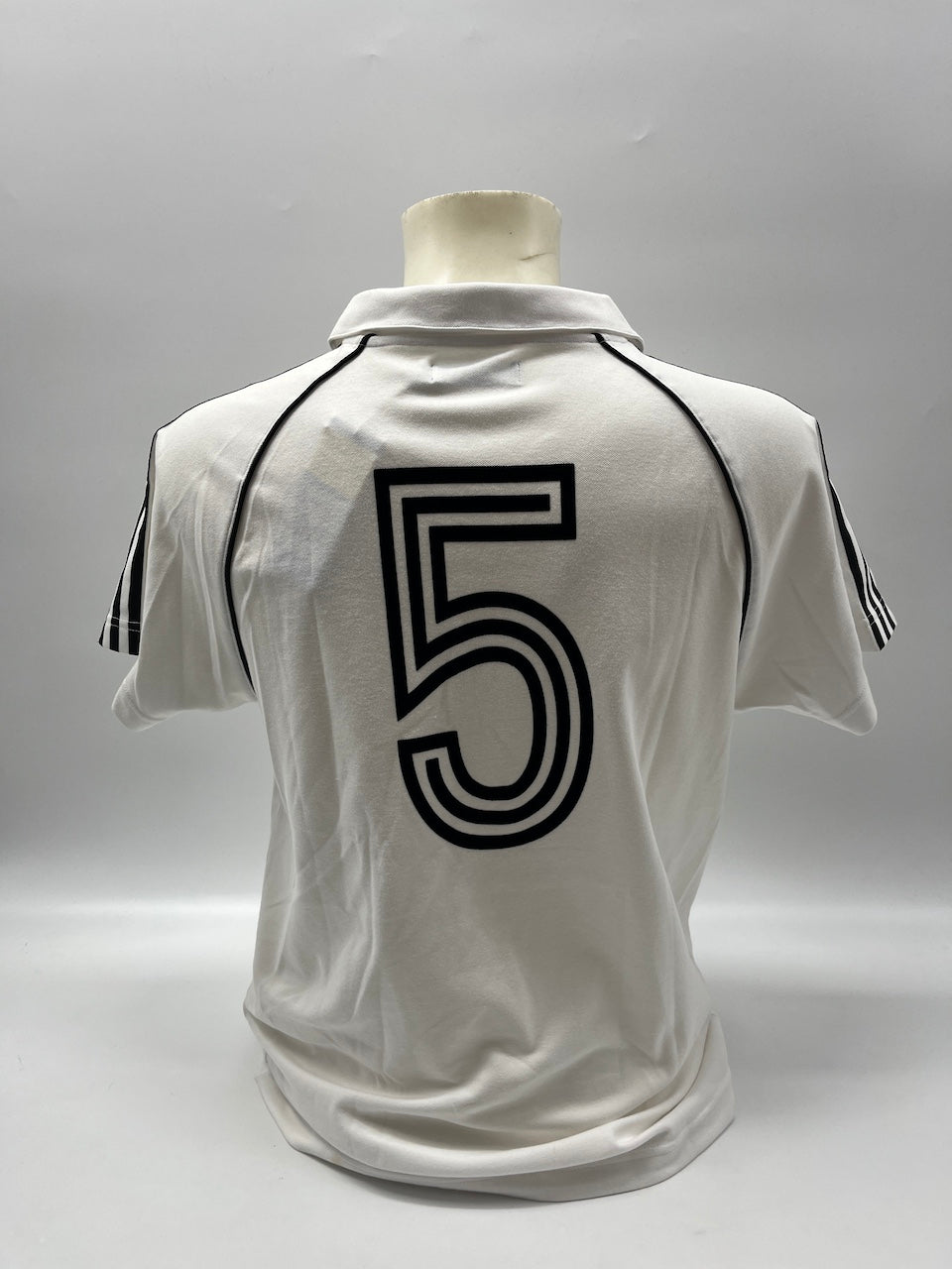 DFB Repro Trikot Klaus Fischer & Horst Hrubesch signiert Adidas COA M