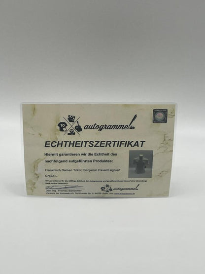 France jersey women Benjamin Pavard signed nike signature l