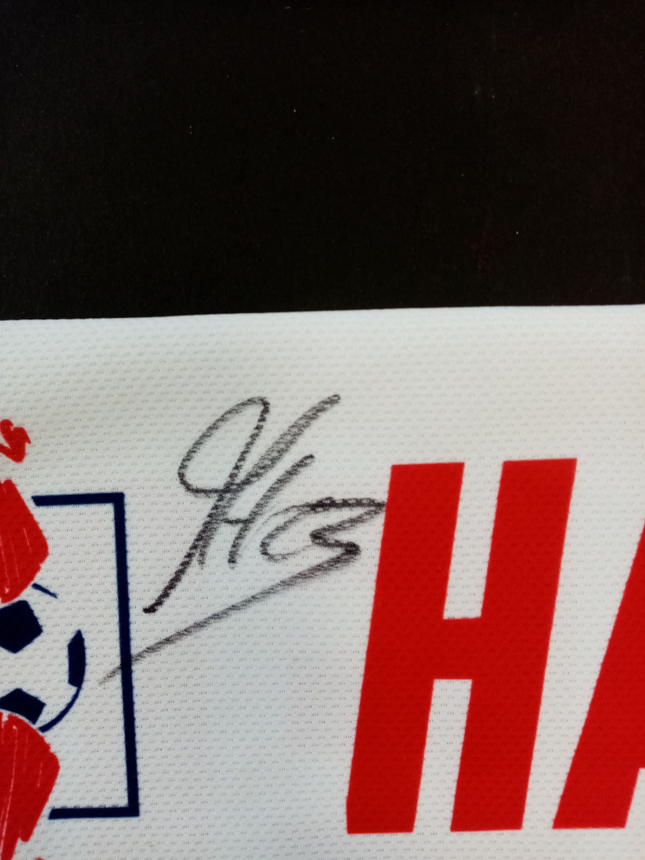 RB Leipzig Fanschal Halstenberg signiert COA Autogramm Fußball Schal Red Bull