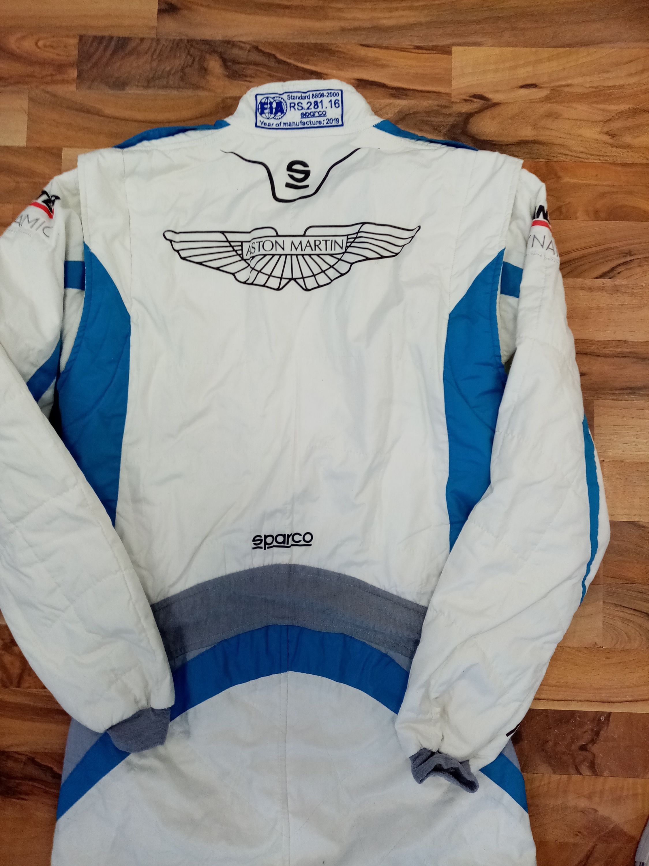 Racing overall worn by Paul di Resta Aston Martin Scotland Coa DTM