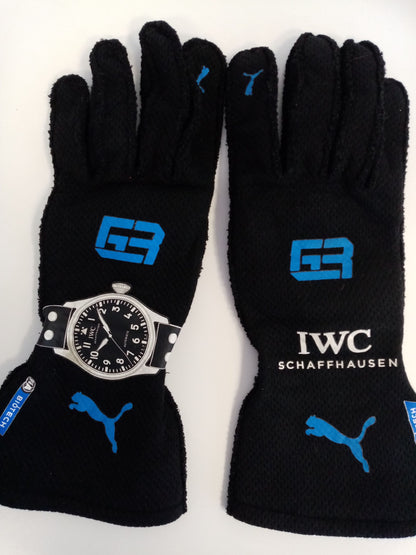 George Russell original getragene Fahrerhandschuhe England Formel 1