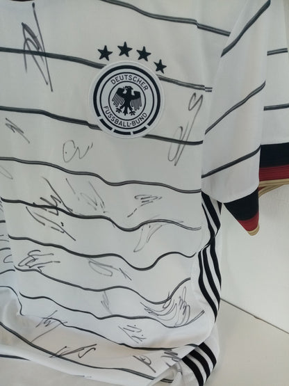 Germany jersey em 2020/2021 team signed DFB football autograph Adidas Coa XL