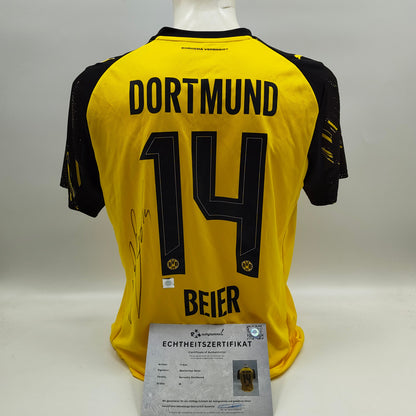 Borussia Dortmund Trikot Maximilian Beier signiert BVB neu Puma M