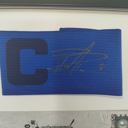 Kapitänsbinde Pedri signiert im Rahmen Spanien Autogramm COA Fußball