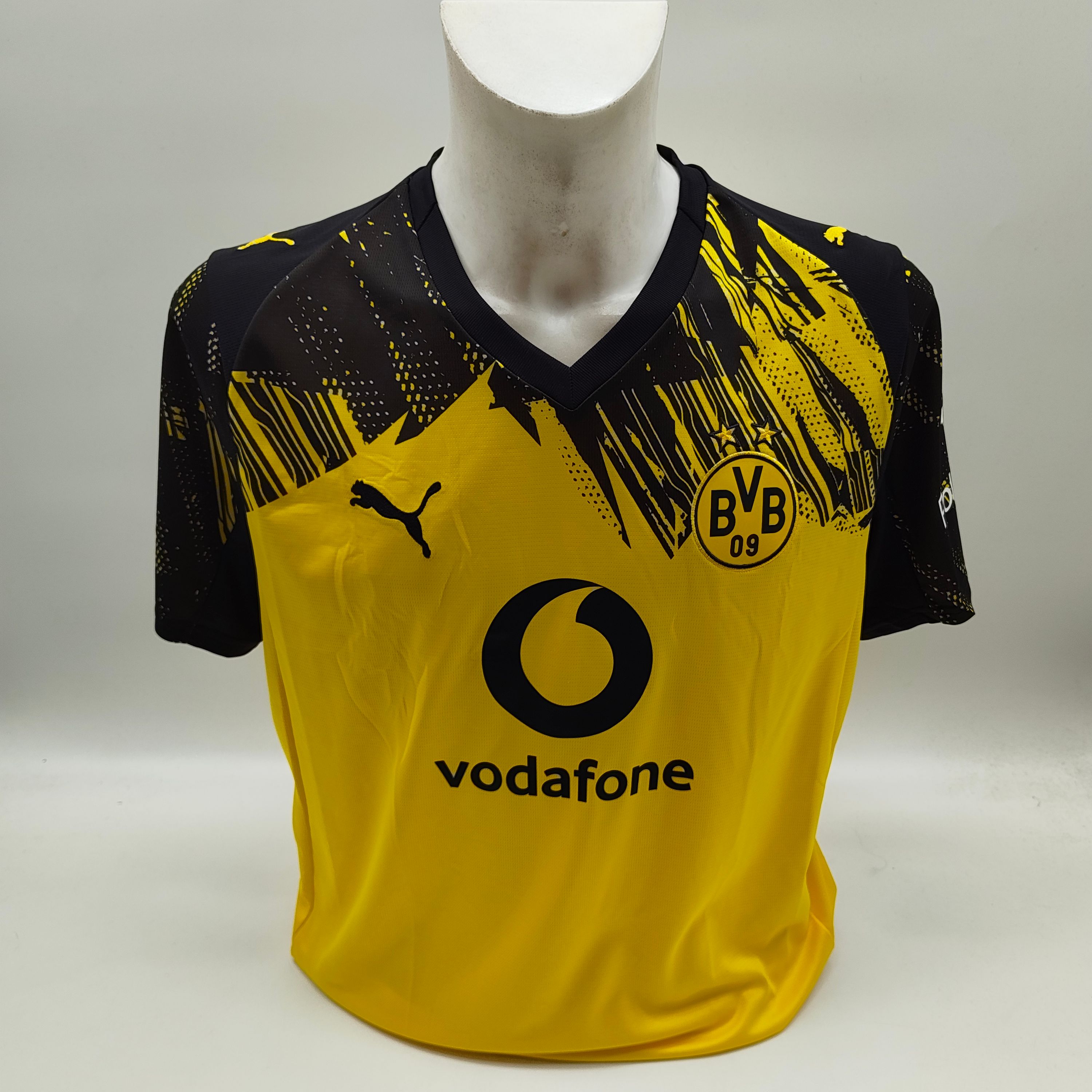 Borussia Dortmund Trikot Luca Reggiani signiert BVB Puma L 25/26