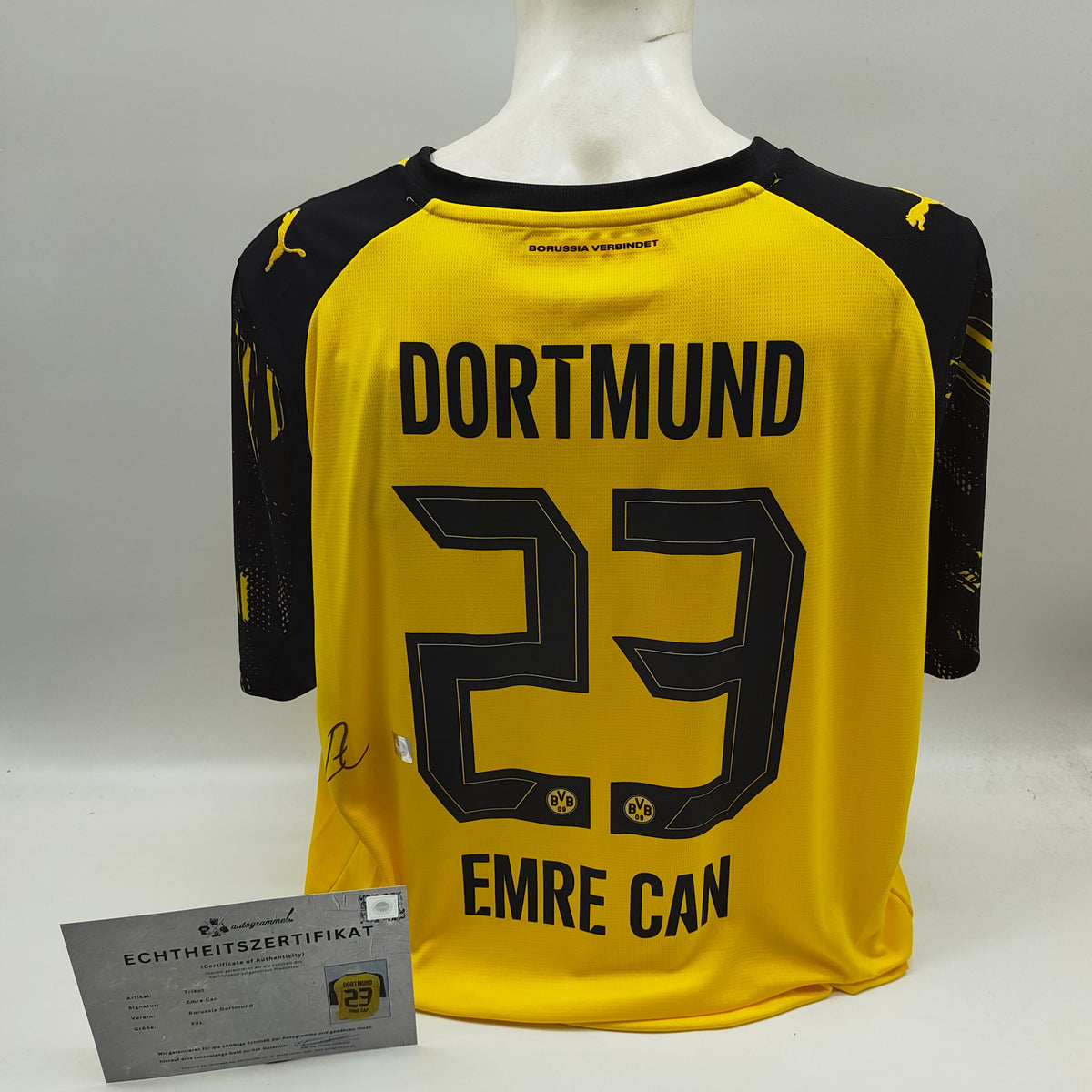 Borussia Dortmund Trikot Emre Can signiert BVB Puma XXL 25/26