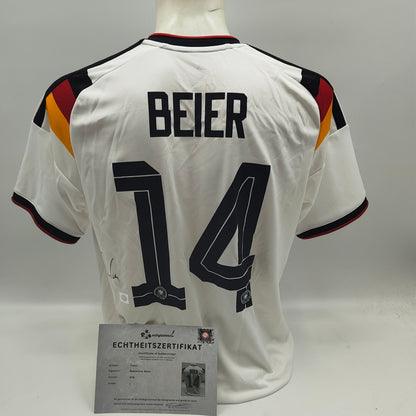 DFB Trikot WM 2026 Maximilian Beier signiert Autogramme Adidas neu L