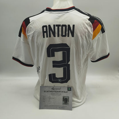 DFB Trikot WM 2026 Waldemar Anton signiert Autogramme Adidas COA neu XL