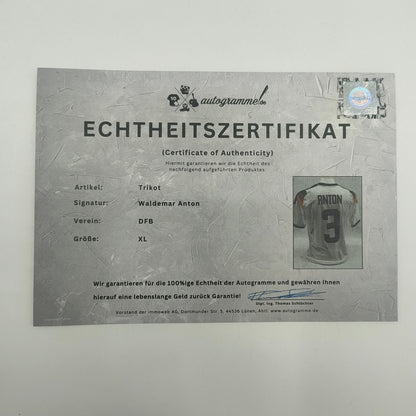 DFB Trikot WM 2026 Waldemar Anton signiert Autogramme Adidas COA neu XL