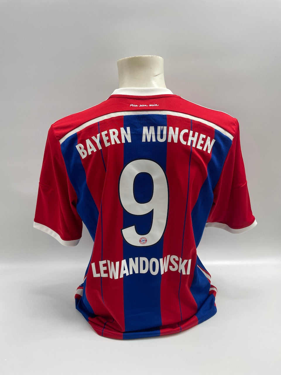 Bayern München Trikot Robert Lewandowski signiert Autogramme Adidas COA L