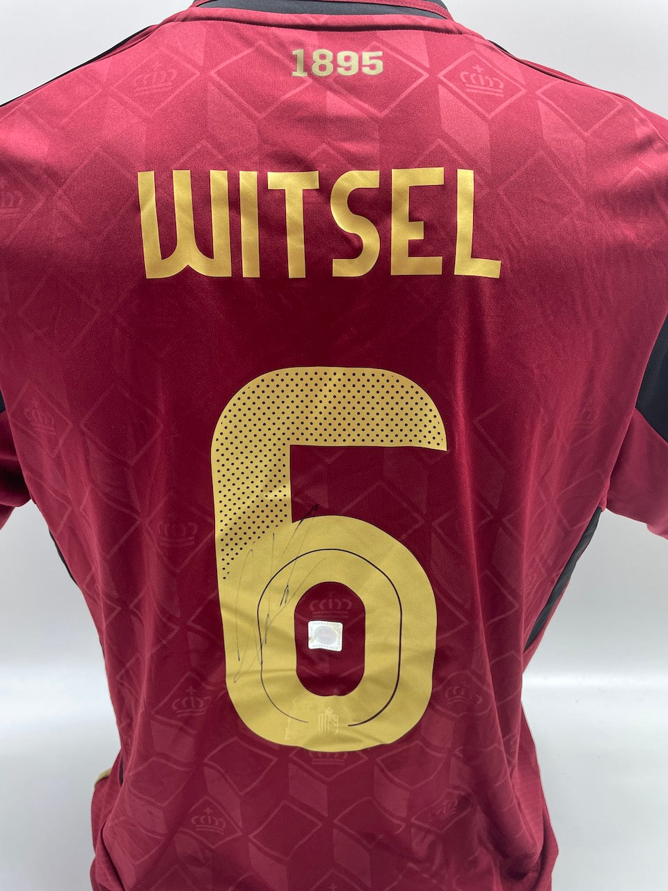 Belgien Trikot Axel Witsel signiert Adidas COA Autogramm M