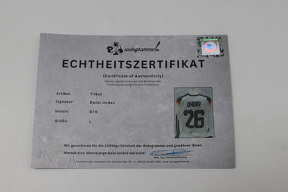 DFB Trikot Deniz Undav WM 2026 signiert Autogramme Adidas COA neu L