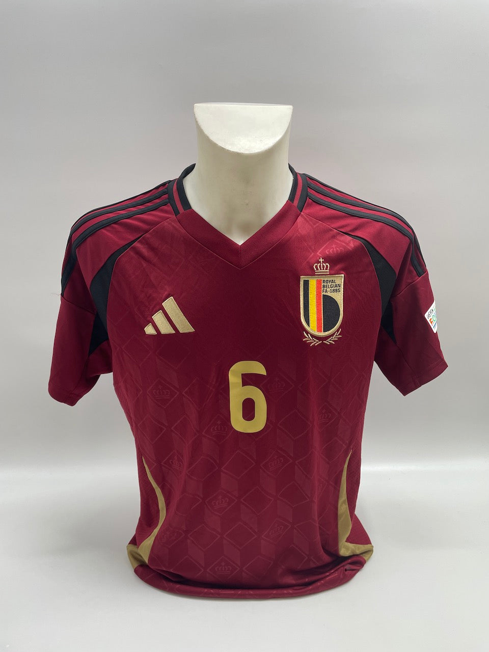 Belgien Trikot Axel Witsel signiert Adidas COA Autogramm M