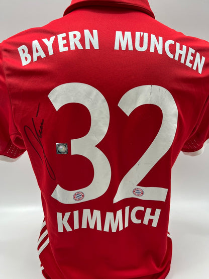 Bayern München Trikot Joshua Kimmich signiert Adidas COA S