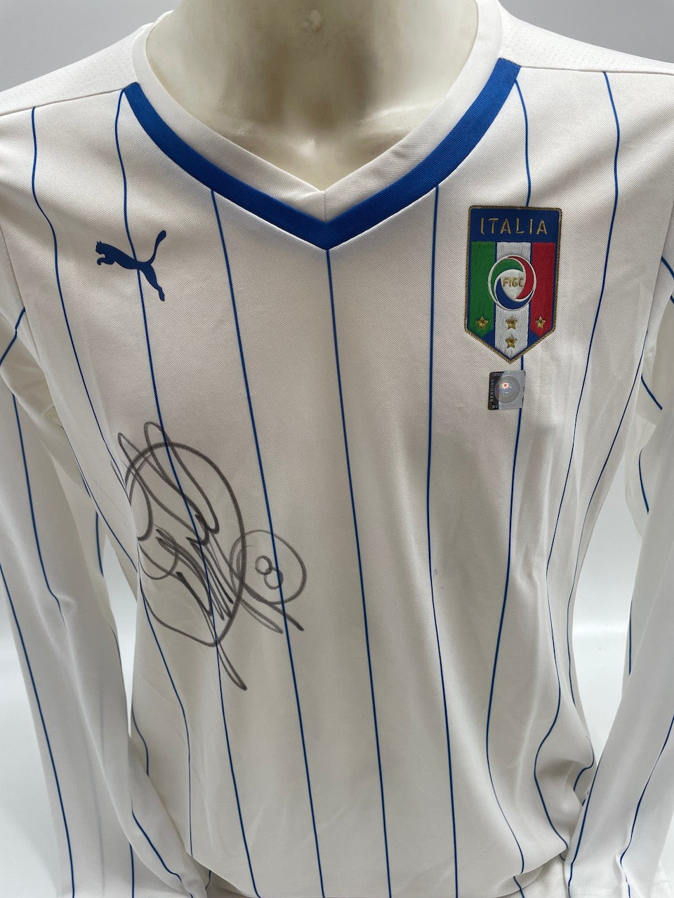 Italien Damenshirt Claudio Marchisio signiert Autogramm Puma 40