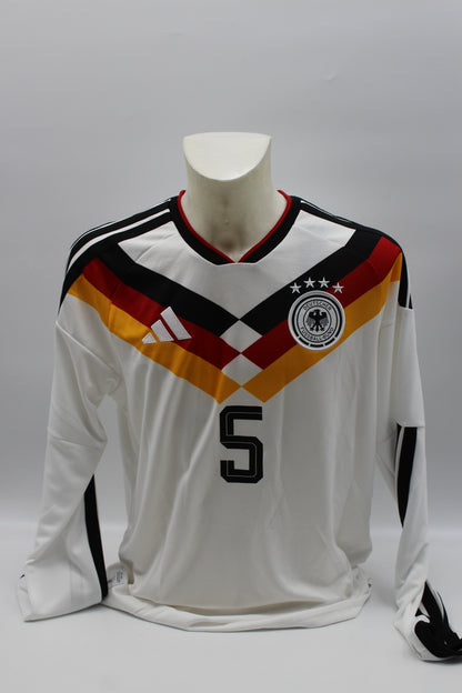 DFB Trikot WM 2026 Aleksandar Pavlovic signiert Autogramme Adidas COA neu L