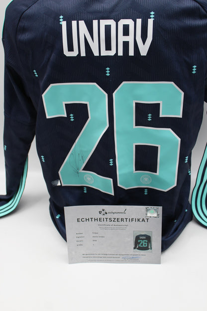 DFB Trikot Deniz Undav WM 2026 signiert Autogramme Adidas COA neu L