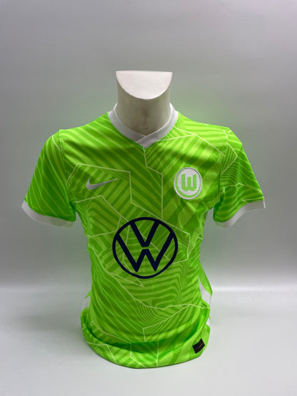 VFL Wolfsburg Trikot Ridle Baku signiert Autogramm Bundesliga Adidas M