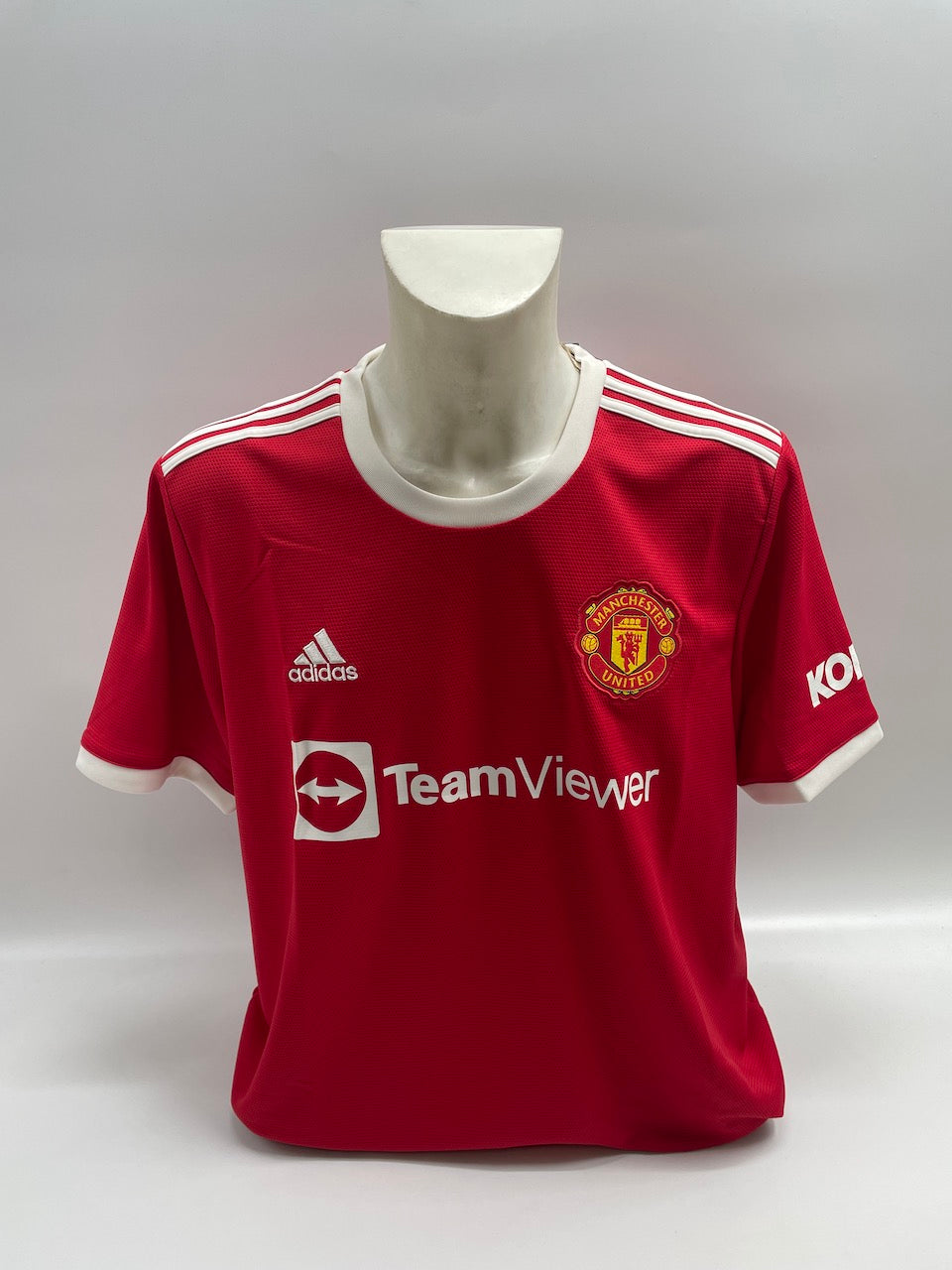 Manchester United Trikot Wayne Rooney signiert Autogramm Adidas XL