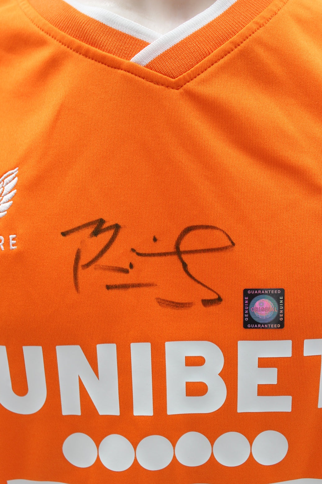 Glasgow Rangers 22/23 Trikot Brian Laudrup signiert Autogramm Castore Damengröße 44