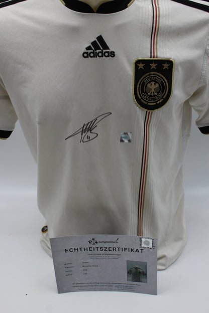 DFB Trikot Miroslav Klose 2010 signiert Autogramme Adidas COA neu 176