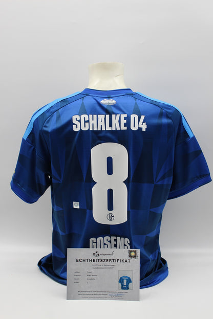 Schalke 04 26/27 Trikot Robin Gosens signiert S04 Bundesliga Fußball Adidas Neu L