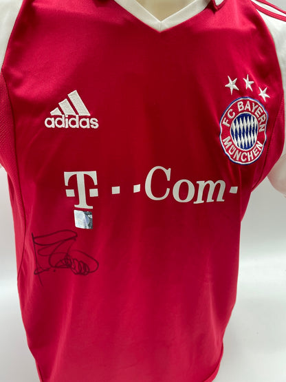 Bayern Munich jersey Alexander Zickler signed autographs adidas 164
